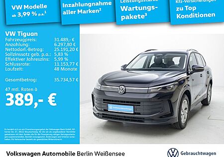VW Tiguan Volkswagen 1.5 eTSI DSG*AHK*SIDE*NAVI*APP*GjR*LED*