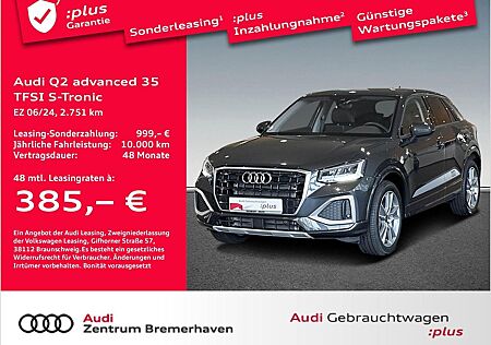 Audi Q2 ADVANCED 35 TFSI S-TRON AHK ACC NAVI EINPARKH