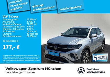 VW T-Cross Volkswagen 1.0 TSI STYLE ACC IQ.LIGHT Navi 6-Gang