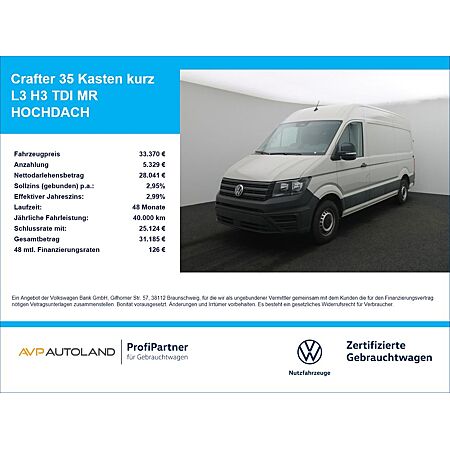 VW Crafter leasen