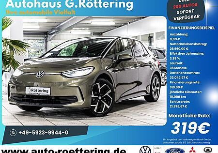 VW ID.3 Volkswagen Pro S IQ-LED+360°KAM+KEYLESS+NAVI+82 kW/h