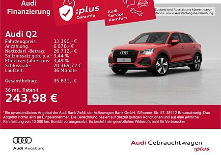 Audi Q2 advanced 35 TDI S tr. LED*VIRTUAL*AHK*8-fach