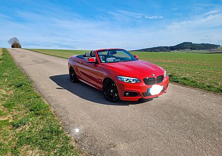 BMW 220d Cabrio Automatik Sommerauto M Paket Top