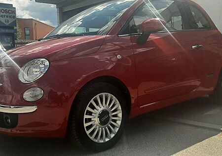 Fiat 500 Lounge el. Pano Dach Erstbesitz Scheckheft