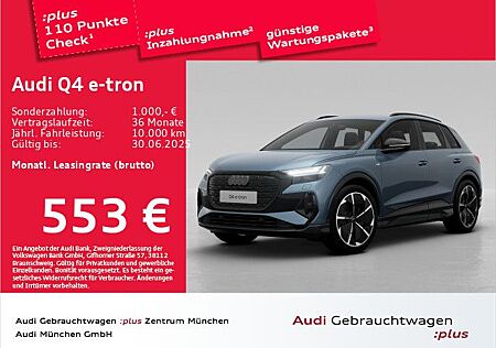 Audi Q4 e-tron 55 qu. S line ACC/AHK/HuD/Navi+/Kamera
