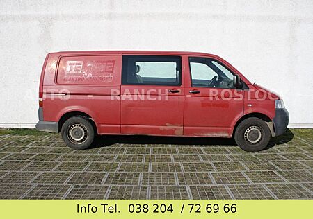 VW T5 Transporter Volkswagen Kasten Lang 5 Sitzer / Ahk 2,2