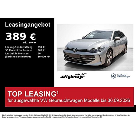 VW Passat Variant leasen