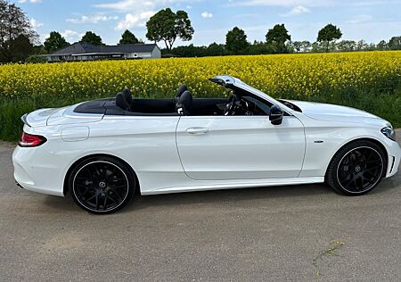 Mercedes-Benz C 200 AMG line, Garantie, Scheckheft , Garage, Alu