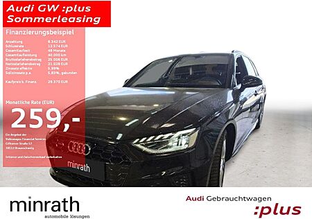 Audi A4 Avant 40 TDI Q S-Line MATRIX HUD APP DAB LM18