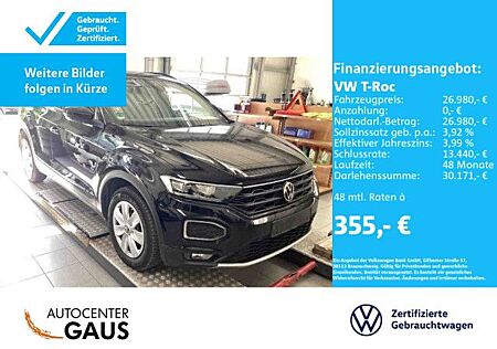 VW T-Roc Volkswagen Sport 1.5 TSI DSG AHK*Kamera*Black Style