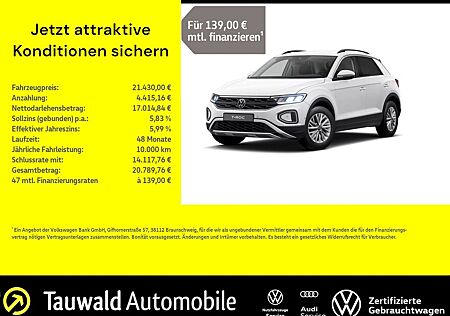 VW T-Roc Volkswagen 1.0 TSI Life NAVI/APP/SHZ/ALLSEASON