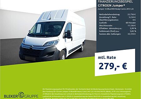 Citroën Jumper NFZ 35 BlueHDi Heavy Cont.L3H3 3,