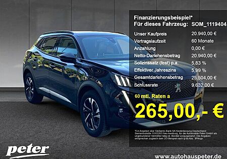 Peugeot 2008 e- GT 136 +11KW OBC+Kamer+Navi+SHZ+PanoDach+