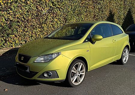 Seat Ibiza SC 1.4 16V Sport, Grün, Klima, Allwetter