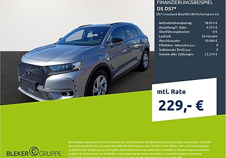DS Automobiles DS7 Crossback BlueHDi 180 Performance Line