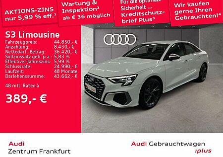 Audi S3 Limousine TFSI quattro S tronic LED Navi Temp