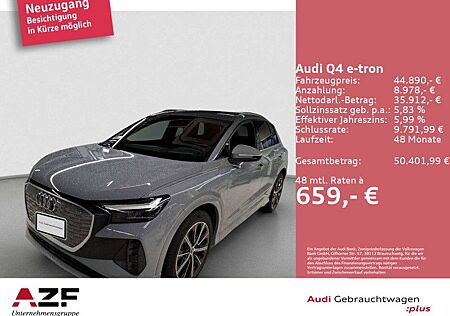 Audi Q4 e-tron 45 AHK+NAVI+LED+ACC+KAMERA+SPORTSITZE