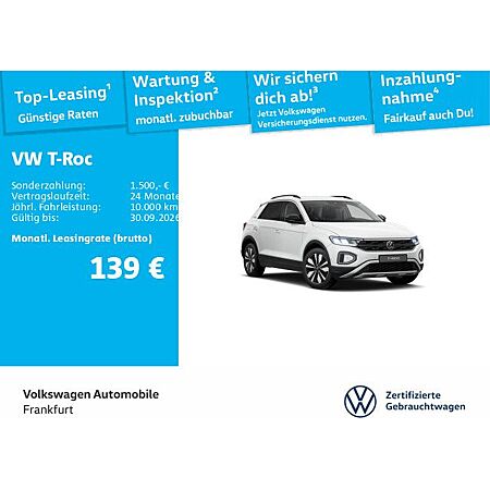VW T-Roc leasen