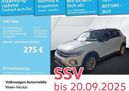 VW T-Roc Volkswagen 1.5 TSI Style DSG Navi AHK LED uvm