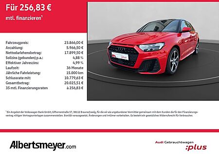 Audi A1 Sportback 1.0 TFSI S-LINE+GRA+LED+RÜCKKAMERA