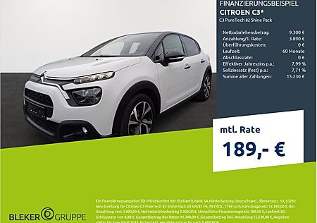 Citroën C3 PureTech 82 Shine Pack