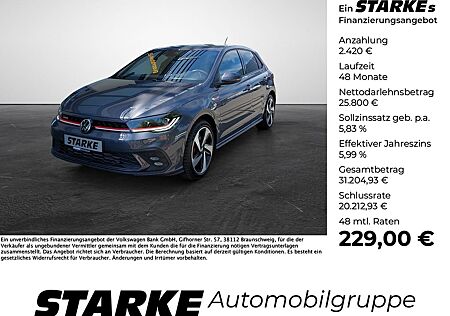 VW Polo Volkswagen GTI 2.0 TSI DSG LED PDC LM Tempo Klima