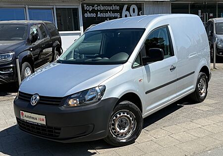 VW Caddy Volkswagen Kasten Silber Klima Navi MwSt 75KW 1.Hand