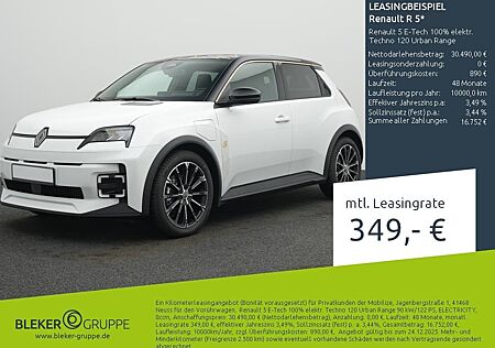Renault R 5 5 E-Tech 100% elektr. Techno 120 Ur