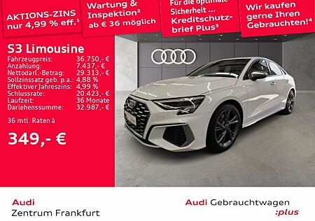 Audi S3 Limousine TFSI quattro S tronic LED Navi Temp