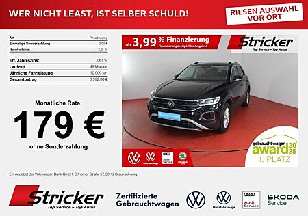 VW T-Roc Volkswagen Life 1.0TSI 179,-ohne Anzahlung Navi App-C