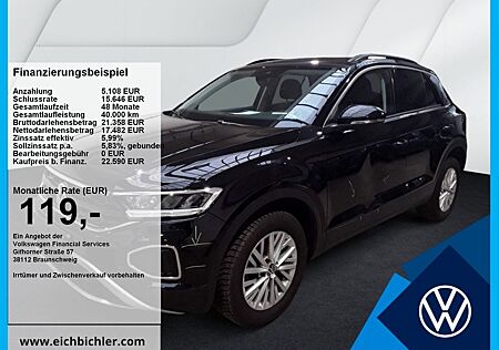 VW T-Roc Volkswagen Life 1.0 TSI ParkAss. LED LM KlimaA Navi