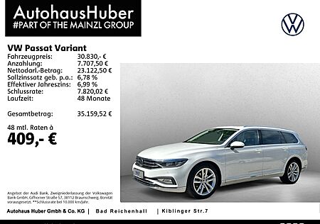 VW Passat Variant Volkswagen 2.0 TDI DSG 4M Elegance AHK Pano
