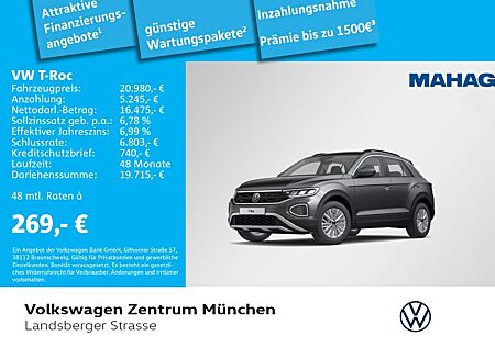 VW T-Roc Volkswagen 1.0 TSI Life ACC LED RearView AppConnect P