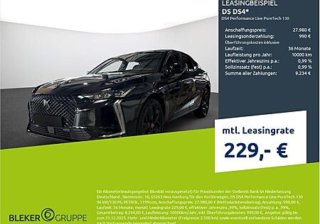 DS Automobiles DS 4 DS4 Performance Line PureTech 130