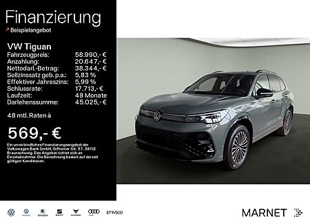 VW Tiguan Volkswagen R-Line 2.0*NAVI*AHK*BLACK-STYLE*PANO*HK-S