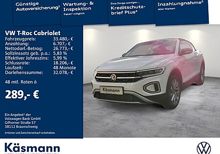 VW T-Roc Volkswagen Cabriolet GOAL 1.5TSI NAV LED+ DIGITAL