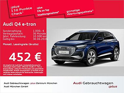 Audi Q4 e-tron 45 S line Navi+/20"Zoll