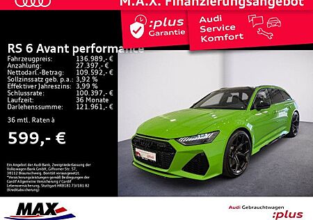Audi RS6 RS 6 Avant PERFORMANCE HD-MATRIX+WABEN+PANO+AHK+