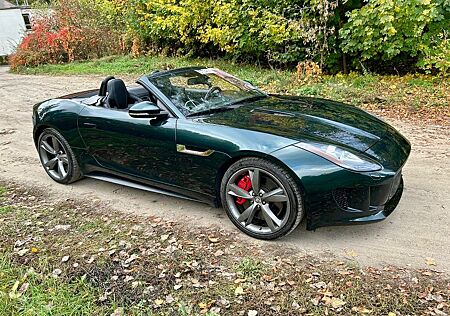 Jaguar F-Type v8 500 ps British Racing Green