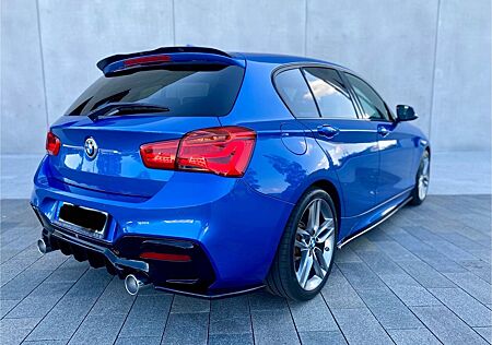 BMW 120d 1er F20 Aut. in ESTORIL BLUE M Paket
