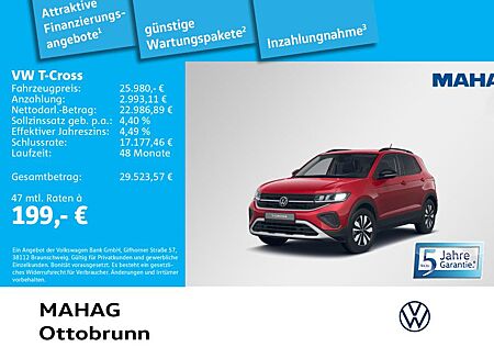 VW T-Cross Volkswagen 1.0 TSI LIFE Navi LED Kamera DSG