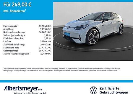 VW ID.3 Volkswagen GTX +AREA-VIEW+NAVI+MATRIX+KLIMA+ACC+LM+ZV+