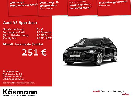 Audi A3 Sportback 30TFSI HUD SONOS NAV SPORTSITZe
