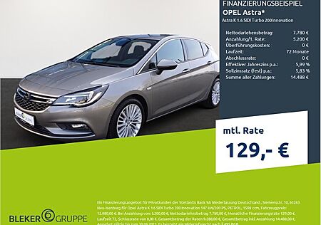 Opel Astra K 1.6 SIDI Turbo 200 Innovation