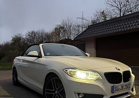 BMW 220i Cabrio - M-Sport Lenkrad - Alpineweiß