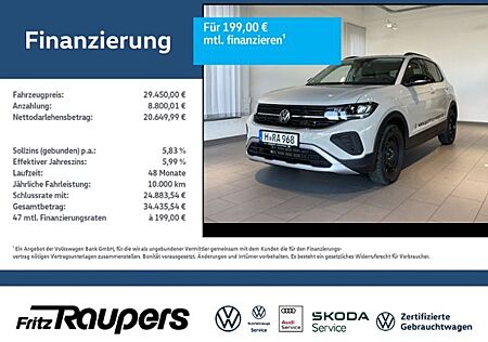 VW T-Cross Volkswagen 1.0 DSG Goal +NAVI+KAMERA+SITZHZNG