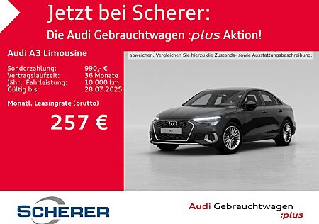 Audi A3 Limousine advanced 35 TFSI MATRIX-LED EINPARK