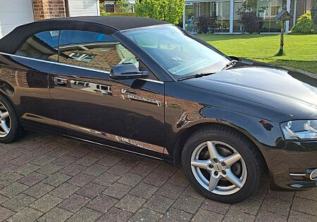 Audi Cabriolet A3, schwarz, gebraucht,