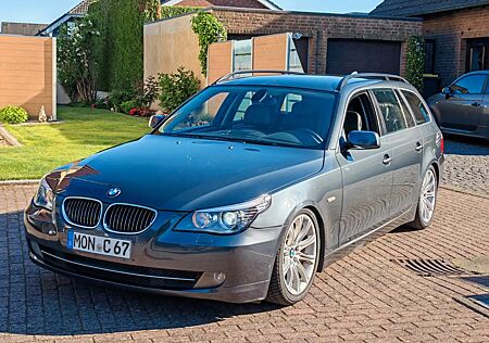 BMW 530 525d E61 Touring Platingrau Kurvenlicht SHZ