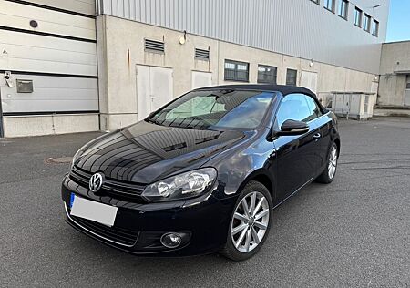 VW Golf Volkswagen 1.4 TSI LOUNGE Cabriolet Nappa Rot Leder !!